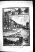 Old 1881 Cascapediac River Canada Pichaudies Jack Sailor Piko Hill Fi Victorian