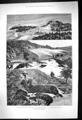 Antique Print 1888 California America Seal Point Faralone Isles GMining Bea