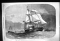 Old 1857 H.M.S. Frigate Ship Gun-Boats Portsmouth Harbour Nimrod Furi Victorian