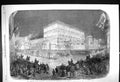 Old 1866 Marriage St. Petersburg Illuminations Procession Antichkoff Victorian