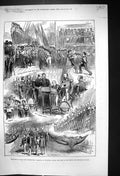 Old 1877 Training Ship Warspite Woolwich Prince Princess Wales School Victorian
