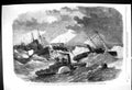 Old 1862 Civil War America Picket Ships Burnside Expedition Hatteras Victorian