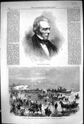 Old 1867 Michael Faraday Launch Victualler Life-Boat Hunstanton Norfo Victorian