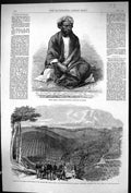Old 1862 India Rebel Zahoor-Ool-Hoosein Peruvian Bark Tree Neilgherry Victorian