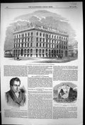 Old 1853 Warehouses Brown Manchester Ludwig Tieck House Wigan Gunpowd Victorian