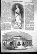 Old 1857 Marble Statue Queen Victoria Peel Park Salford Markets Manch Victorian