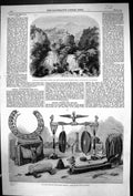Old 6060 1860 Subiaco Papal States Frontier Naples Javanese Musical I