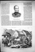 Old 1881 General Sir Dacres Constable Tower Tourists Geysirs Iceland Victorian