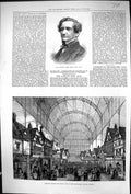 Old 1882 Dr. John Muir Masonic Bazaar Fancy Fair Exhibition Palace Du Victorian