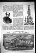 Old 1858 Earl Mulgrave Nova Scotia Graving-Dock Meadowside Partick Gl Victorian