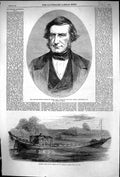 Old 1863 Ancient Royal State Barge Virginia George Cornewall Lewis Se Victorian