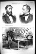 Old 1873 King Sandwich Islands Cordy Burrows Mayor Brighton Bank Engl Victorian
