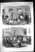Old 1864 Sheffield Floods Dead Bodies Receiving House Malin Bridge En Victorian