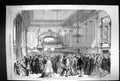 Old Antique Print 1867 Fancy Dress Ball Merchant Venturers Hall Bristol 19th