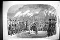 Antique Old Print 1864 Prince Princess Wales Sweden Landing Stockholm Siers