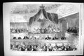 Original Old Antique Print 1864 Prince Wales Royal Theatre Stockholm Sweden