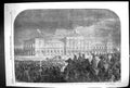 Antique Print 1864 Prince Wales Sweden Departure Gottenborg Railway Station