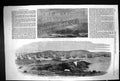 Original Old Antique Print 1863 Chincha Guano Islands Principal Mole War Ships