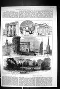 Old 1874 Prince Wales Warwickshire Packington Post Office Martin'S Bu Victorian