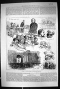 Old 1875 Revival Meeting Bingley Hall Birmingham Bright Mayor Agricul Victorian