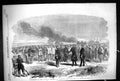 Antique Print 1855 War Scene Surrender Russian General Kinburn Siers Crowe 19th