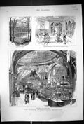 Old 1888 Glasgow International Exhibition Dome Central Hall Queen Mar Victorian