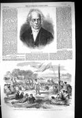 Old 1867 George Smart Maori Chief Conference Tribes Wellington Zealan Victorian