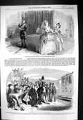 Old 1858 Rose Castile Drury Lane Theatre Queen Dunbar Railway Station Victorian