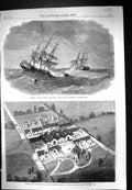 Old 1858 Ship Bengal Rescue Child Regiment Farmhouse Steading Oxford Victorian