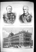 Old 1872 Post-Office Sydney Baron Beaulieu Field Marshal Gomm Constab Victorian