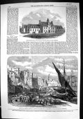 Old 1861 Devon County School Buckland Moorish Buildings Algiers L'Imp Victorian