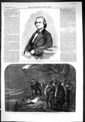 Old Print 1862 Yancey Commissioners Civil War America War Potomac Washing 19th