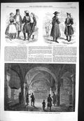 Old 1863 Peasants Podolia Cracow Vaults Cathedral Burial Kosciusko Po Victorian