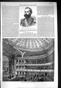 Old 1866 Surrey Theatre Blackfriars Road General Prado Dictator Peru Victorian
