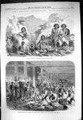 Old 1867 British Expedition Abyssinia Shohos Hamhamo Tekonda Pass Glo Victorian
