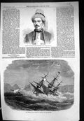 Old 1863 Colonel Rochebrune Polish Zouaves Ship Wreck Orpheus Manukau Victorian