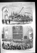 Old 1858 Inauguration Life-Boat House Sunderland Evening Service Paul Victorian