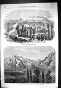 Old 1866 Palace Kasr-I-Kajar Teheran Persia Kermanshah Indo-European Victorian