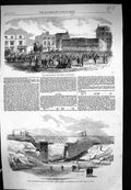 Old 1857 Lambeth Election Hustings Kennington Train Crash Railway Can Victorian