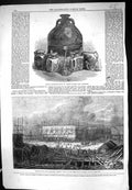 Old 1867 Roman Antiquities Barrow-On-Soar Leicester Abbey Mills Pumpi Victorian