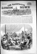 Old 1864 Meeting National Rifle Association Wimbeldon Club-Room Sport Victorian