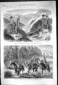 Old 1866 War Outpost Prussian Grenadiers Bohemian Frontier Lancers So Victorian