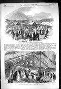 Old 1853 Bath Agricultural Show Pennycomequick Plymouth Horticulture Victorian