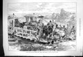 Antique Print 1874 Pontoon Bridge Vaal River Klipdrift Africa Diamond GMini