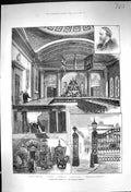 Old 1884 London City Guilds Salters Company Master Entrance Gates Swi Victorian