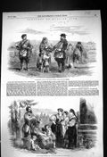 Old 1855 Qvass Fruit Seller St. Petersburg Russia Vassili Ostroff Rus Victorian