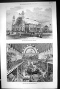 Old 1872 New South Wales Agricultural Exhibition Building Australia A Victorian