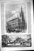 Old 1867 Exchange Building Bradford Fenian Insurrection Police Statio Victorian