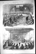 Old 1868 Labour Yard Bethnal Green Employment Association Sewing Clas Victorian