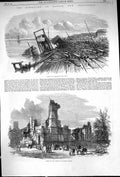 Old 1866 Hurricane Nassau Providence Ship Wreck Ruins Trinity Wesleya Victorian